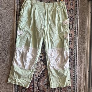 NabeeThe BedRoom Brand Green Jeans Size XL Long 29 Uniform Cargo Pants